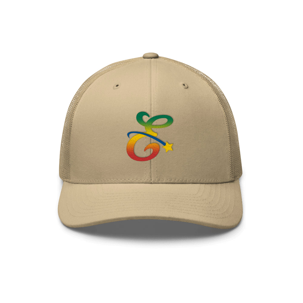 Ethiopian Flag Gradient Trucker Hat