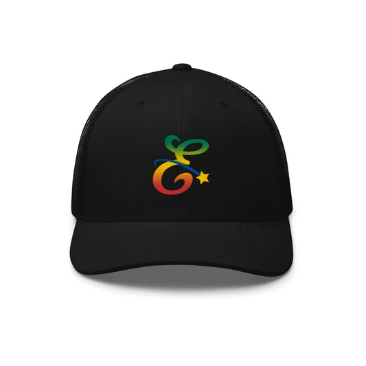 Ethiopian Flag Gradient Trucker Hat