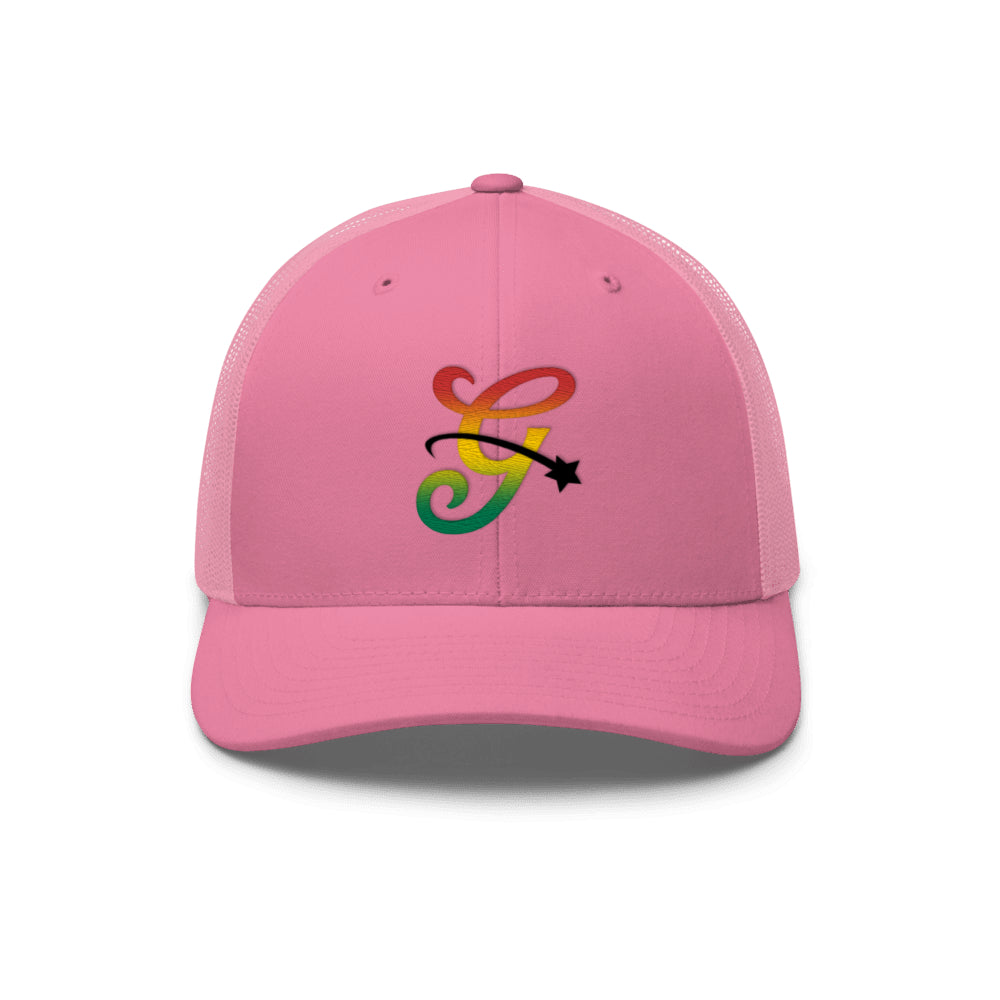 Ghanaian Flag Gradient Trucker Hat