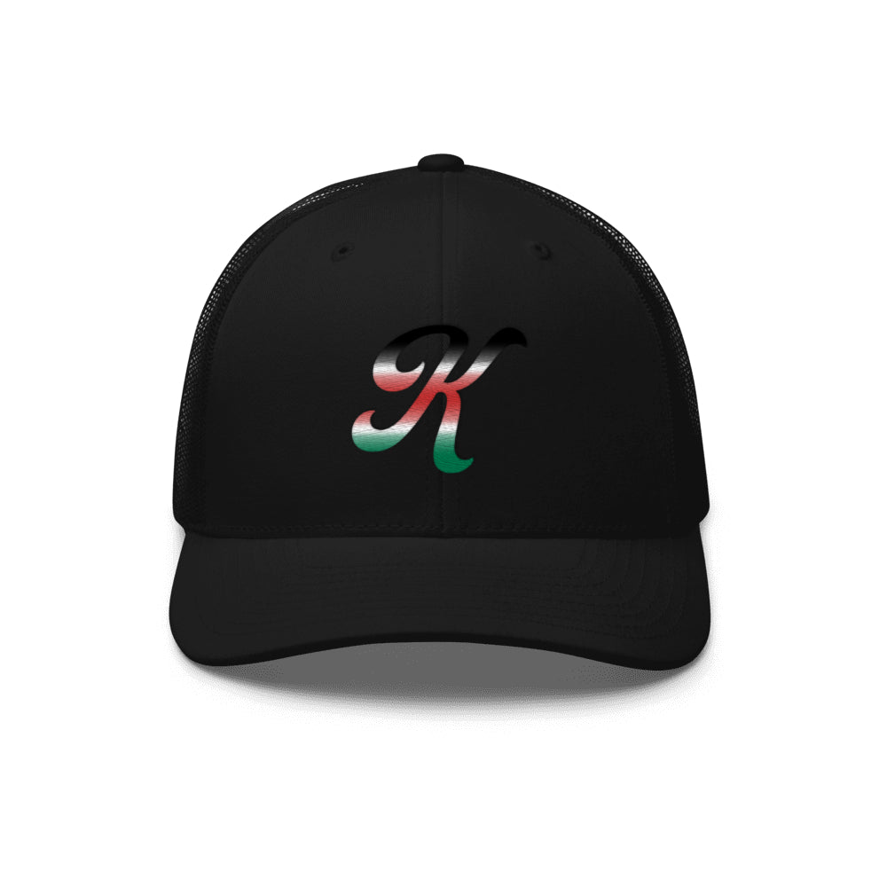 Kenyan Flag Gradient Trucker Hat