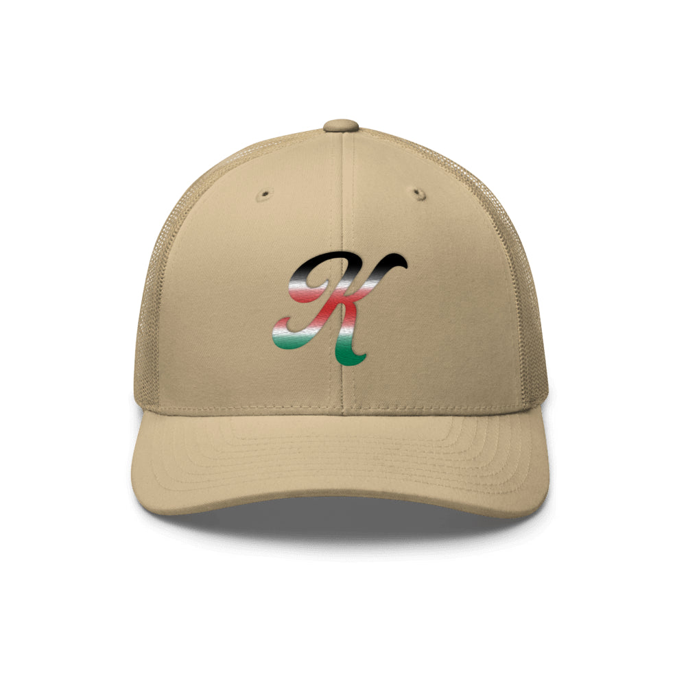 Kenyan Flag Gradient Trucker Hat