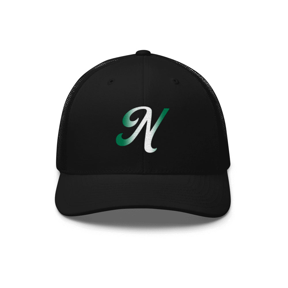 Nigerian Flag Gradient Trucker Hat