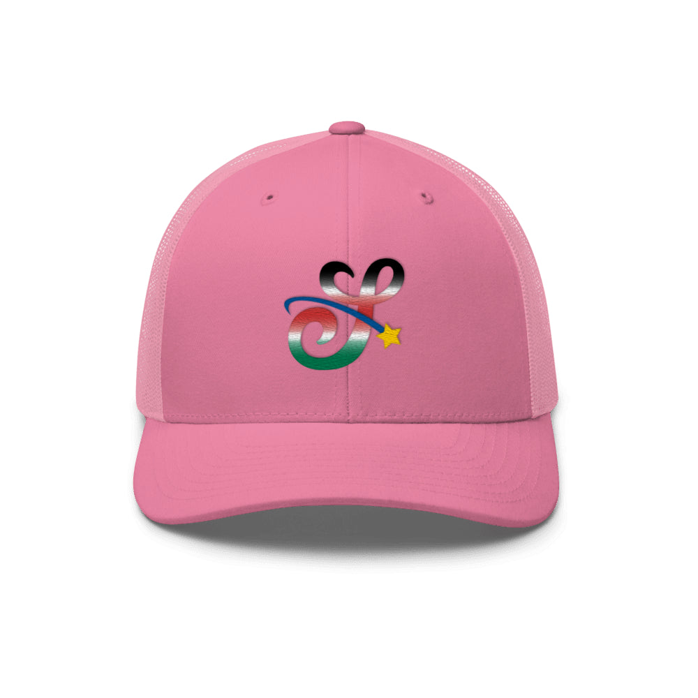 South Sudanese Flag Gradient Trucker Cap