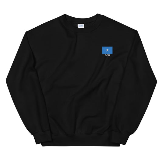 Small Somali Flag Embroidery Crewneck